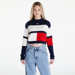 Tommy Jeans Colorblock Badge White